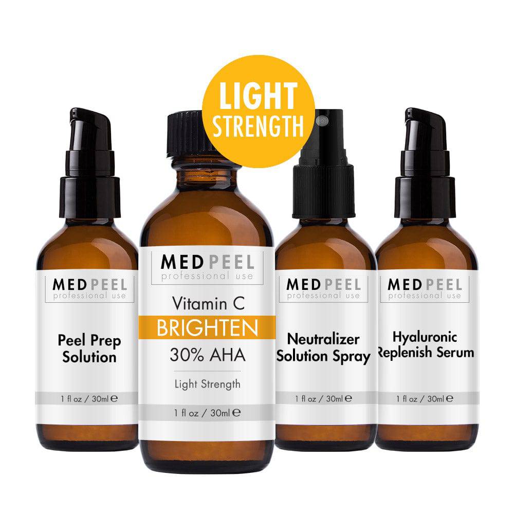 AHA 30% & Vitamin C Brightening Peel - Light Strength - Medpeel