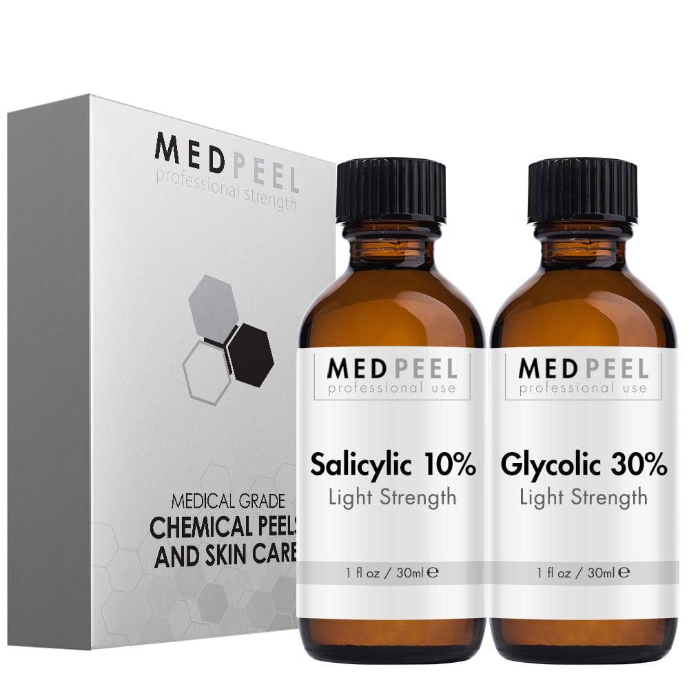 Alpha Beta Light Peel Duo - Salicylic 10% &amp; Glycolic 30% - Medpeel