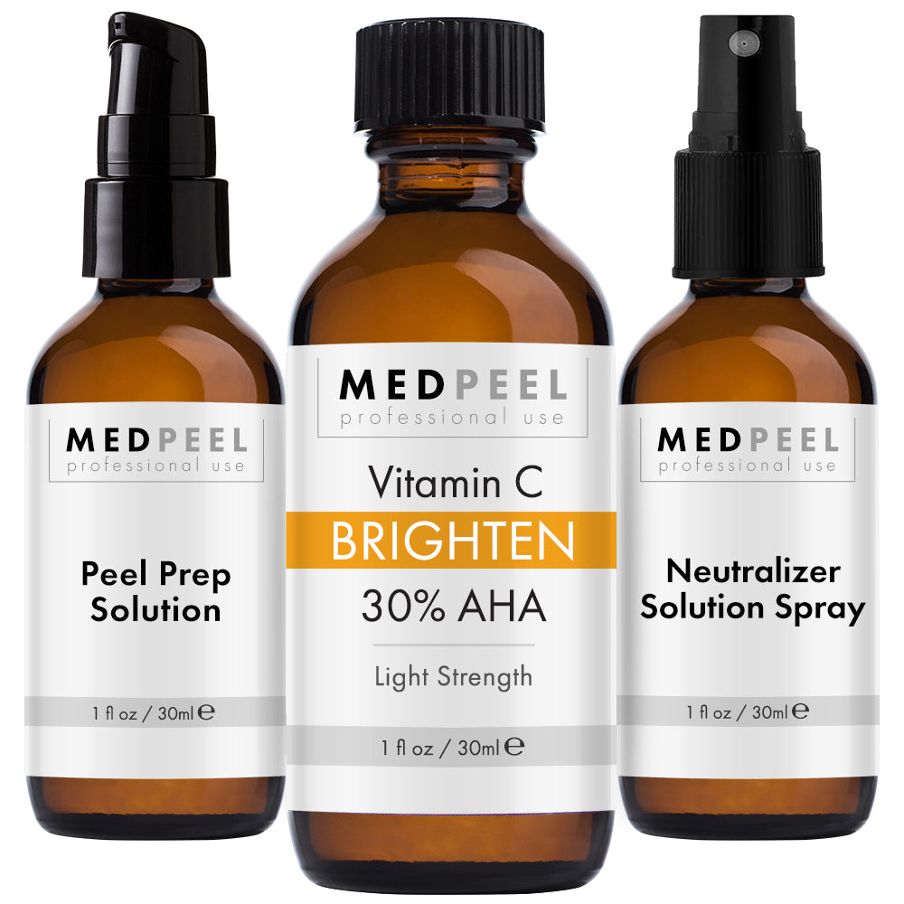 AHA 30% & Vitamin C Brightening Peel - Light Strength - Medpeel