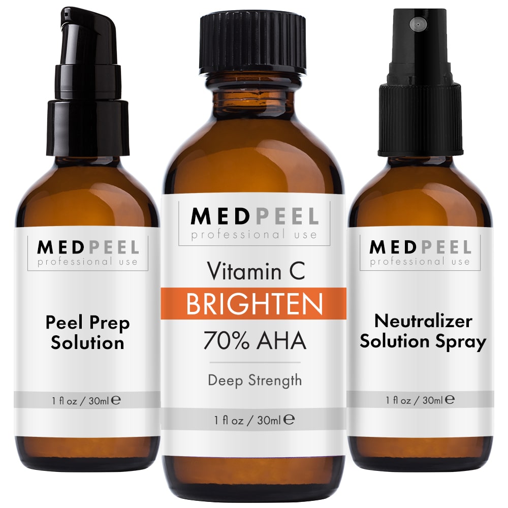 AHA 70% &amp; Vitamin C Brightening Peel  - Deep Strength - Medpeel