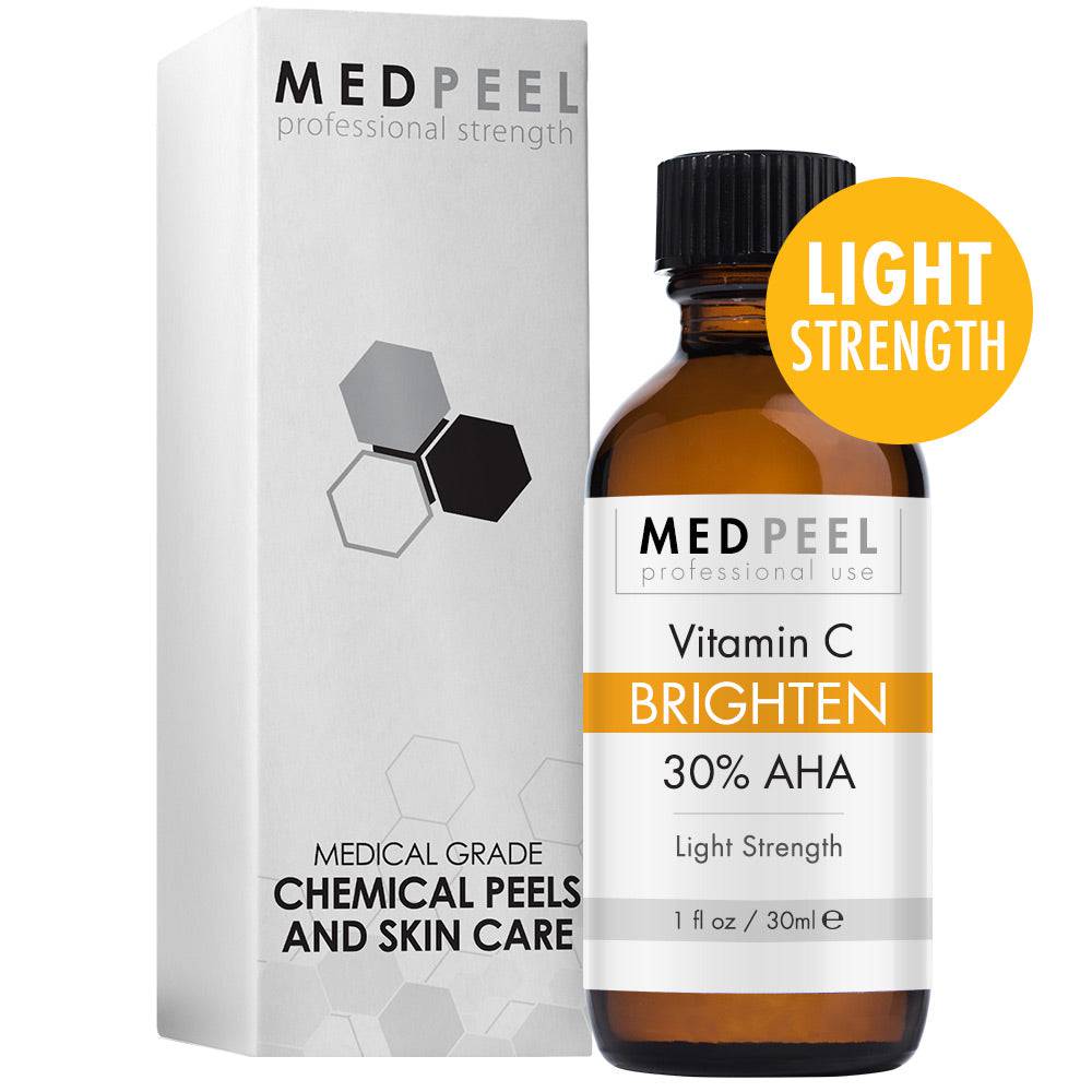 AHA 30% & Vitamin C Brightening Peel - Light Strength - Medpeel